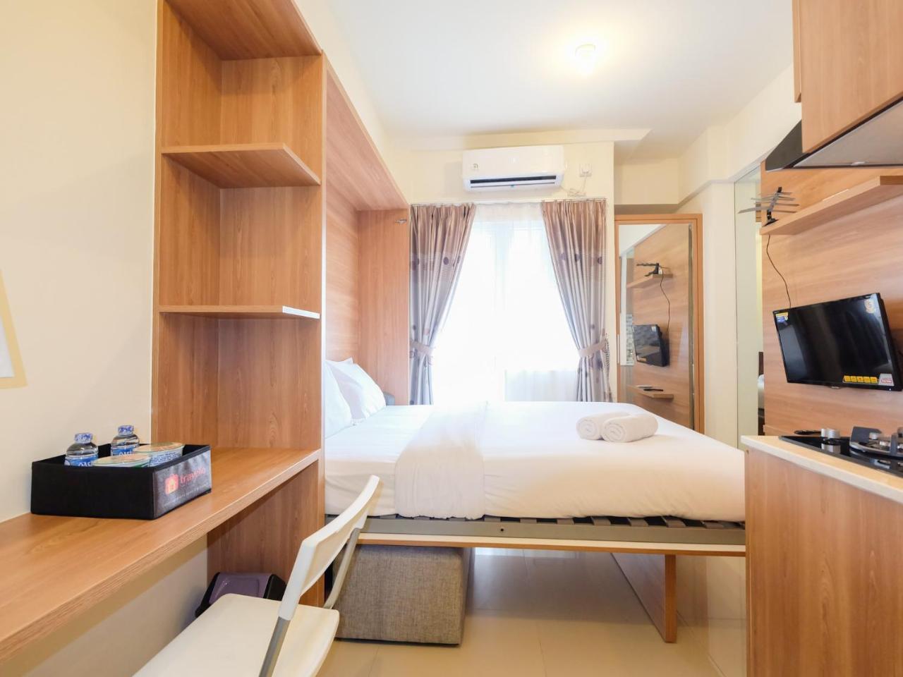 Modern Studio At Green Pramuka City Apartment Near To Shopping Center By Travelio Yakarta Exterior foto